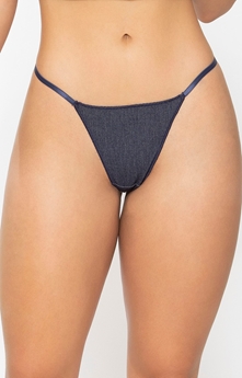 CALCINHA STRING JEANS