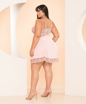 Camisola Feminina de Alça Plus