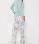 Pijama manga longa