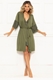 Robe em Liganete Jacquard curto