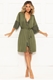 Robe em Liganete Jacquard curto